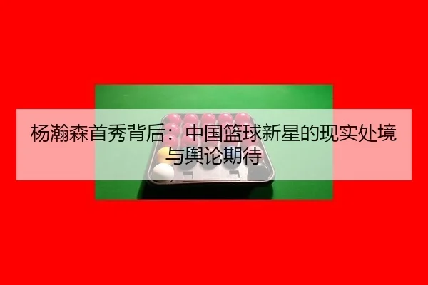 杨瀚森首秀背后：中国篮球新星的现实处境与舆论期待